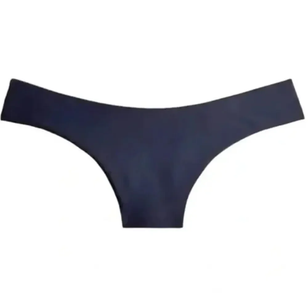 New NWT J. Crew Navy Blue Bikini Swim Bathing Suit Bottom Women's Size 2X